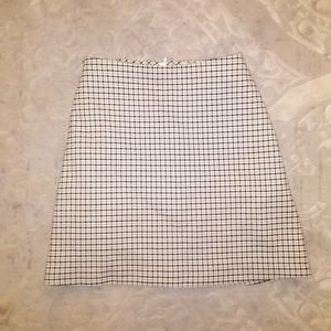 Aritzia Check Mini Skirt - Never Worn